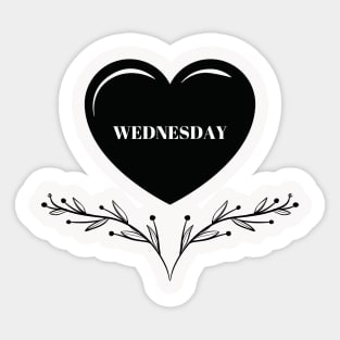 WEDNESDAY DESİGN Sticker